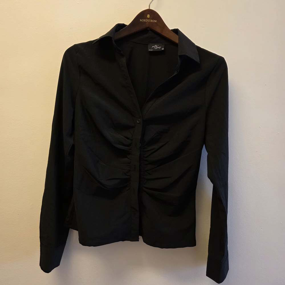 Elegant Black Women's Top